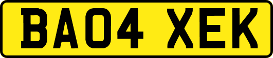 BA04XEK