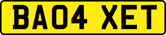 BA04XET