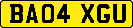 BA04XGU