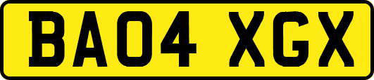 BA04XGX