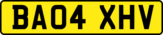 BA04XHV