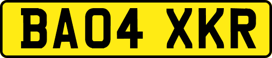 BA04XKR