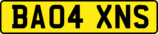 BA04XNS