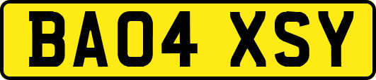 BA04XSY