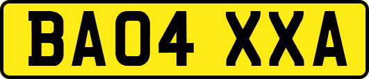 BA04XXA