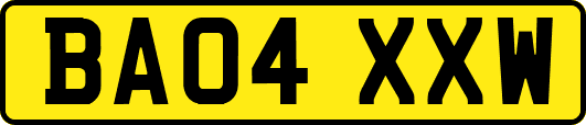 BA04XXW