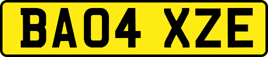 BA04XZE