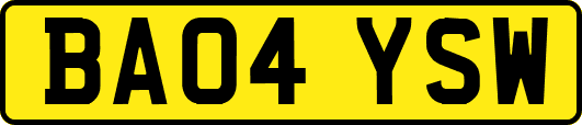 BA04YSW