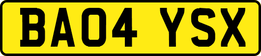 BA04YSX