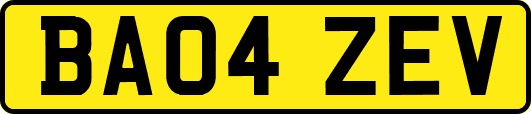 BA04ZEV