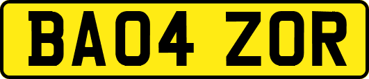 BA04ZOR