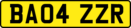 BA04ZZR