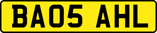 BA05AHL