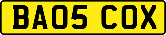 BA05COX
