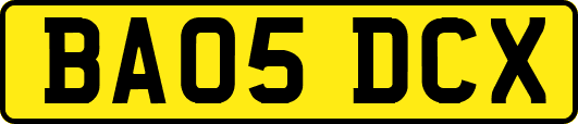 BA05DCX