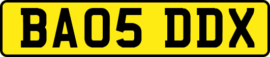 BA05DDX