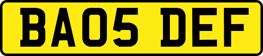 BA05DEF