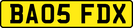 BA05FDX