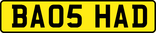 BA05HAD