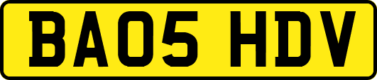 BA05HDV