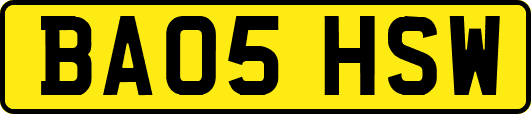 BA05HSW