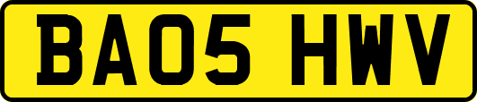 BA05HWV