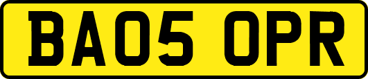 BA05OPR