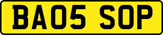 BA05SOP