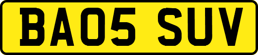 BA05SUV