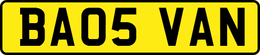BA05VAN