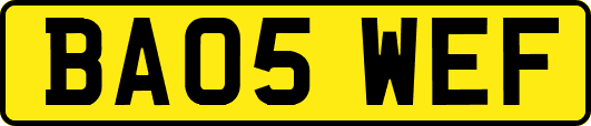BA05WEF