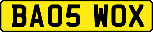 BA05WOX