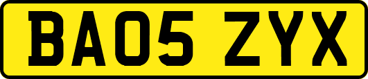 BA05ZYX