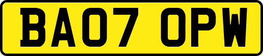 BA07OPW