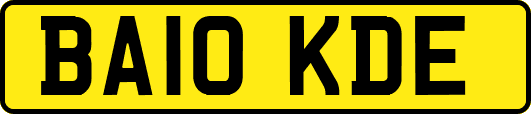 BA10KDE