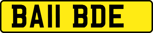 BA11BDE
