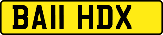 BA11HDX