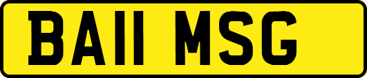 BA11MSG