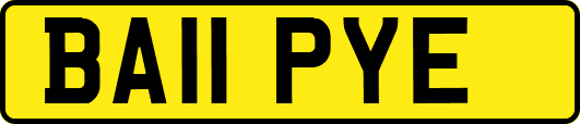 BA11PYE