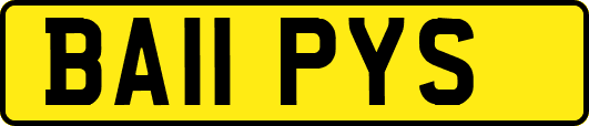 BA11PYS