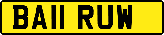 BA11RUW