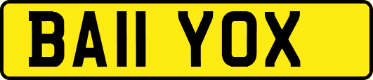 BA11YOX