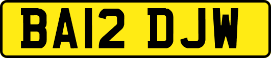 BA12DJW