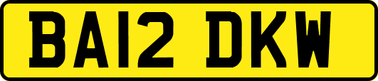 BA12DKW
