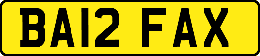 BA12FAX