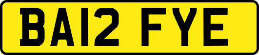BA12FYE