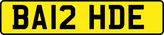 BA12HDE