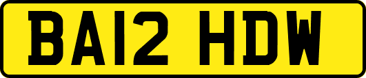 BA12HDW