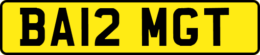 BA12MGT