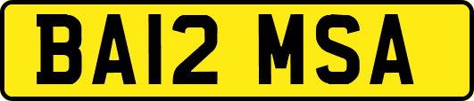 BA12MSA